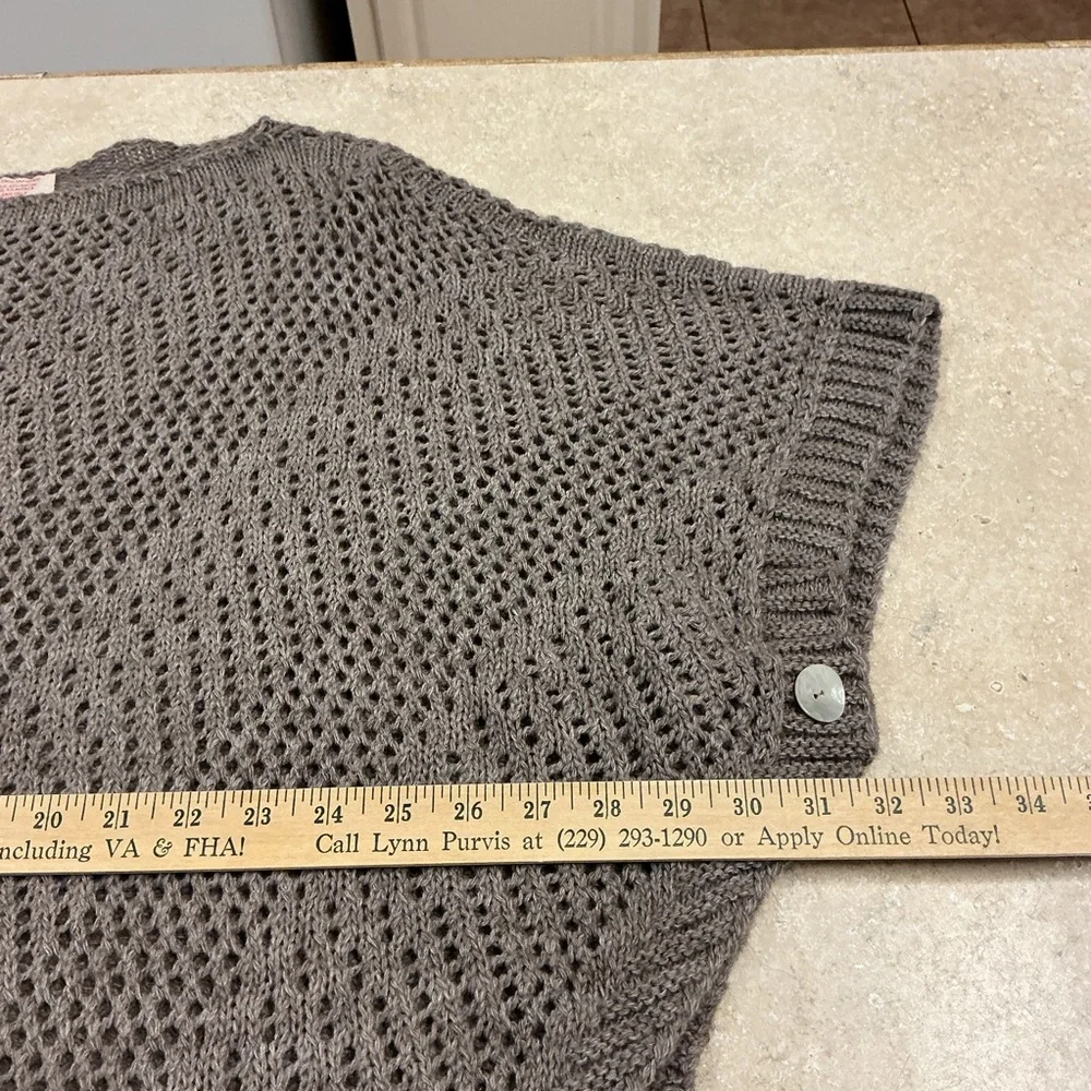 nardi & tagliaferri Alpaca Blend Poncho  Made In Italy elegant knit
